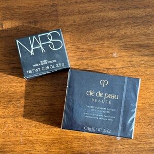 NIB BUNDLE Nars Blush and Cle de Peau Eye Shadow Palette